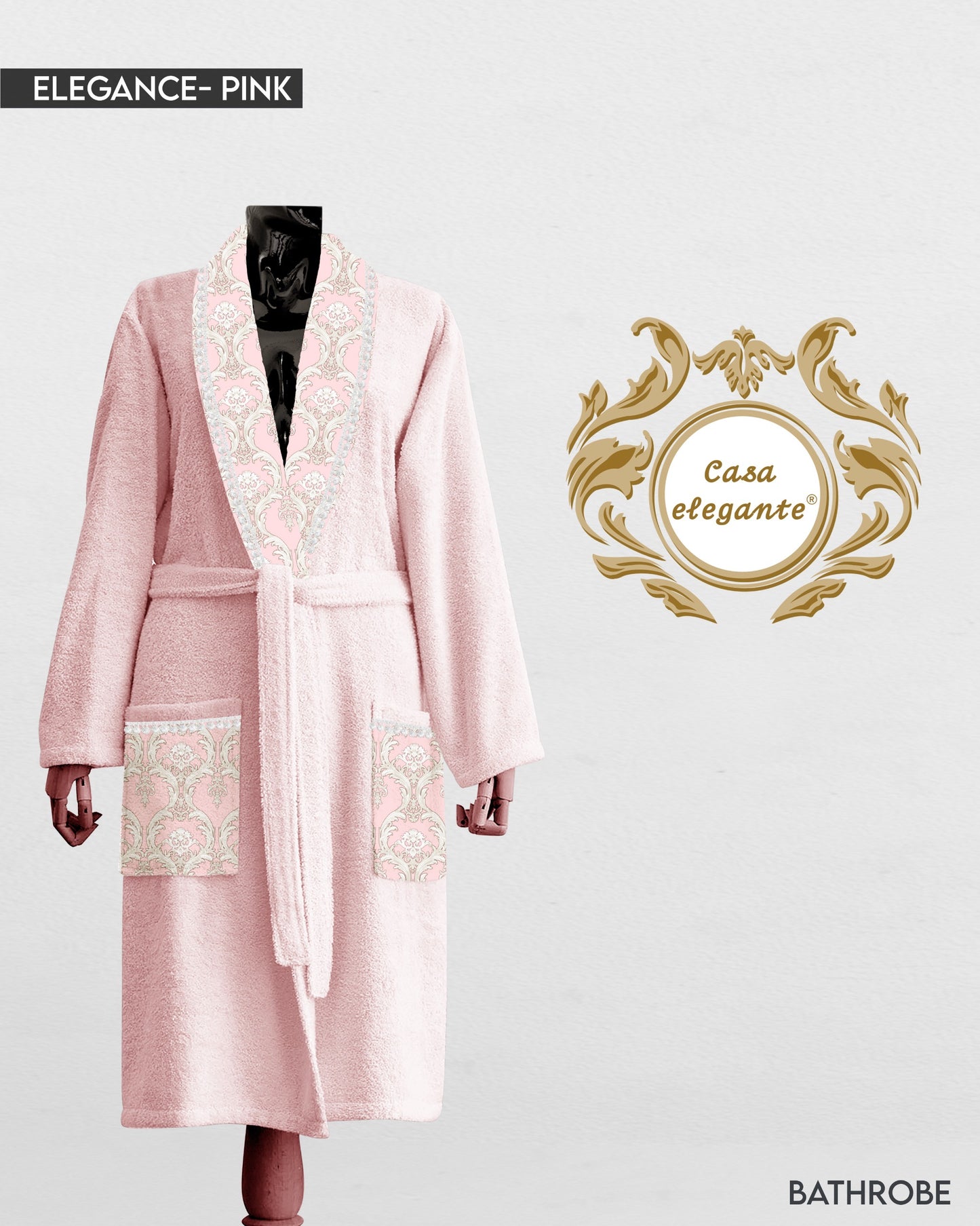 Elagance robe pink