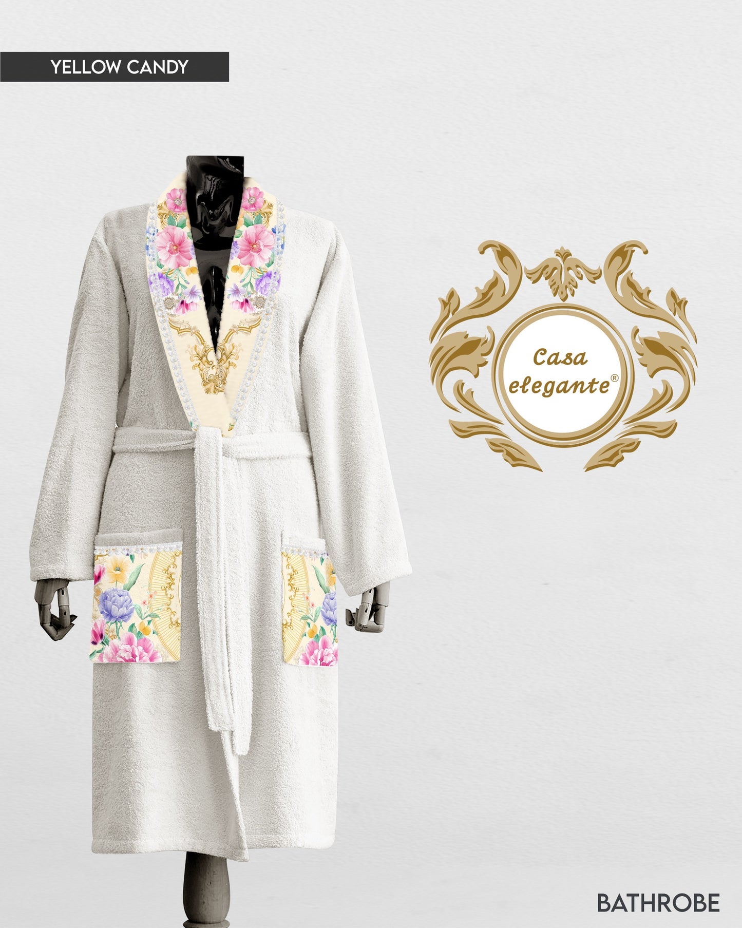 Yellow candy robe