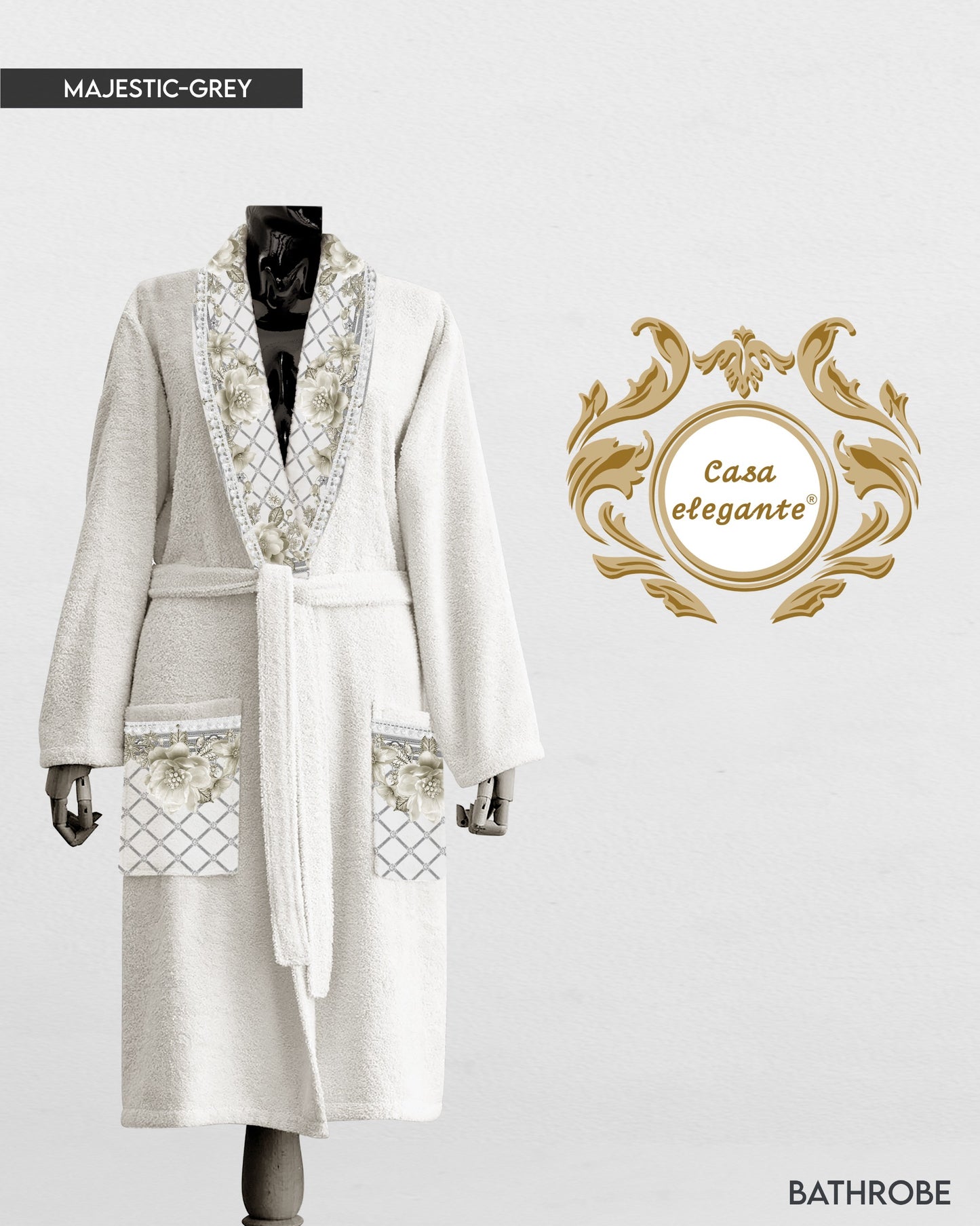 Grey Majestic robe