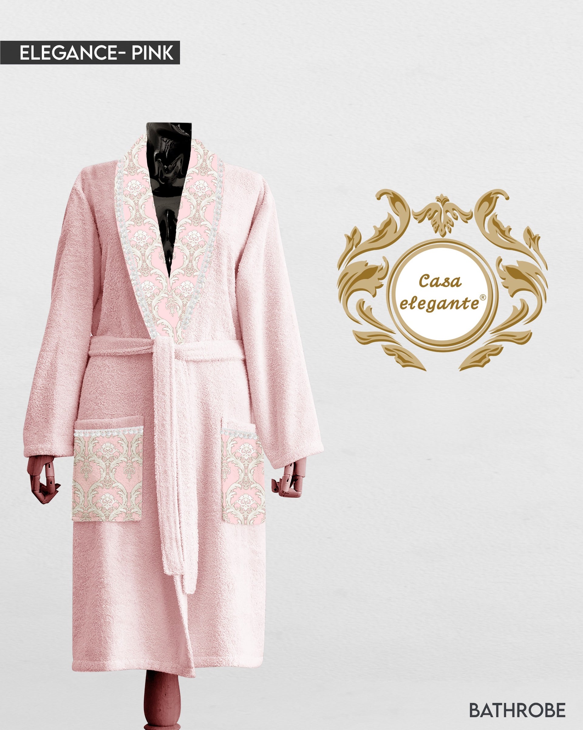 Elagance robe pink