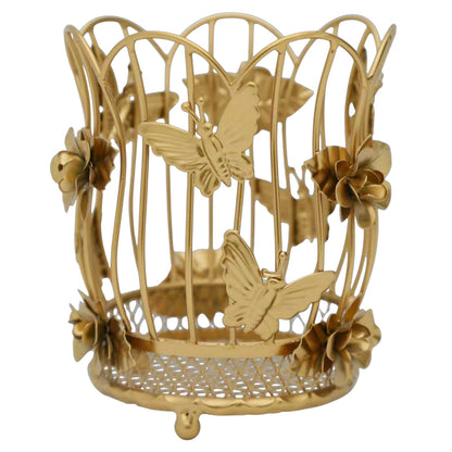 PRE ORDER GOLD BUTTERFLY CUTLERY POT