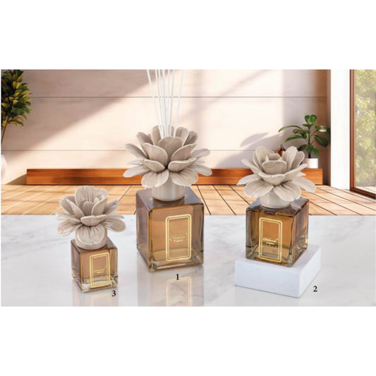 Capodimonte beige rose diffuser