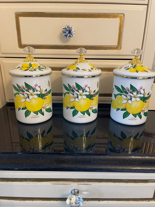 Seville set of 3 canisters