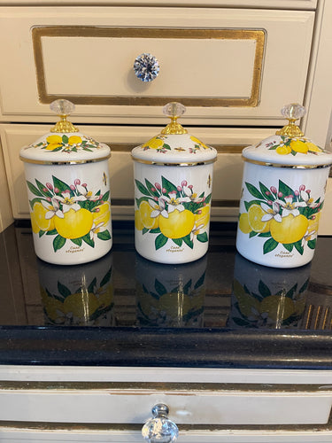 Seville set of 3 canisters