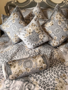 Grey sultan bedding set