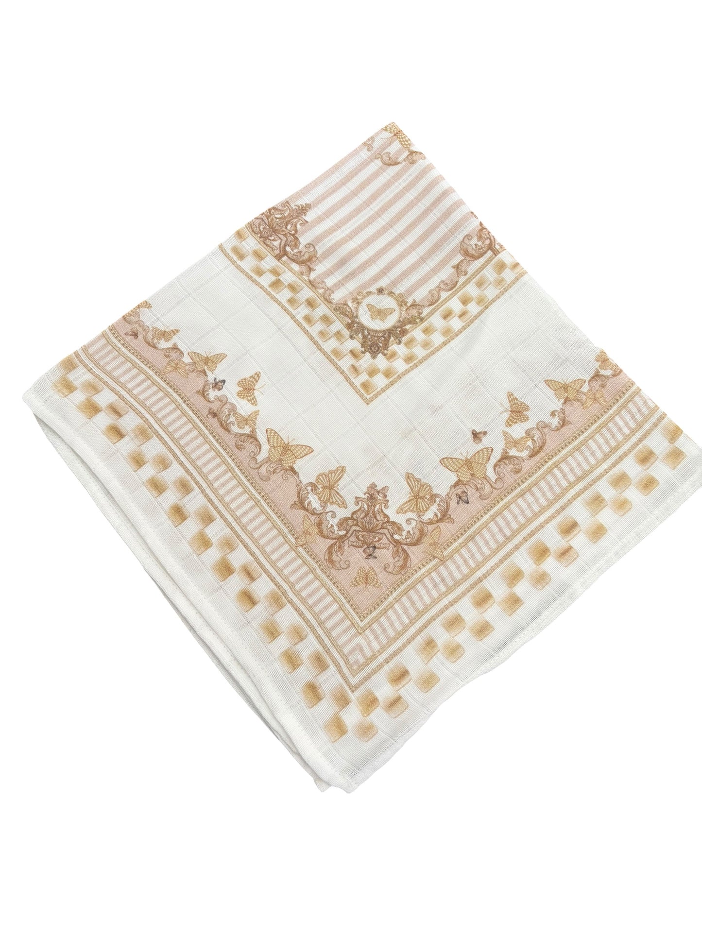 New York mocha muslin dish cloth