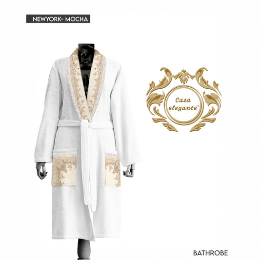 New York mocha robe cream