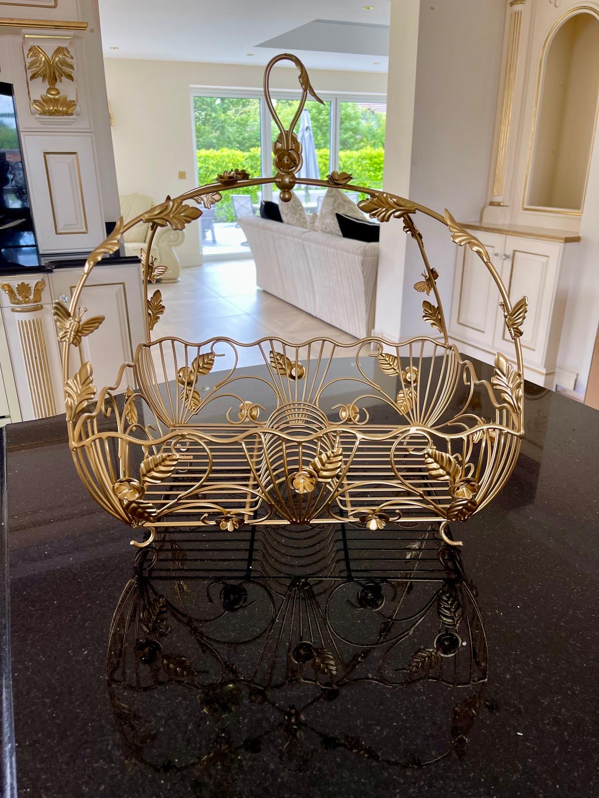(GOLD)ROSE DISH RACK