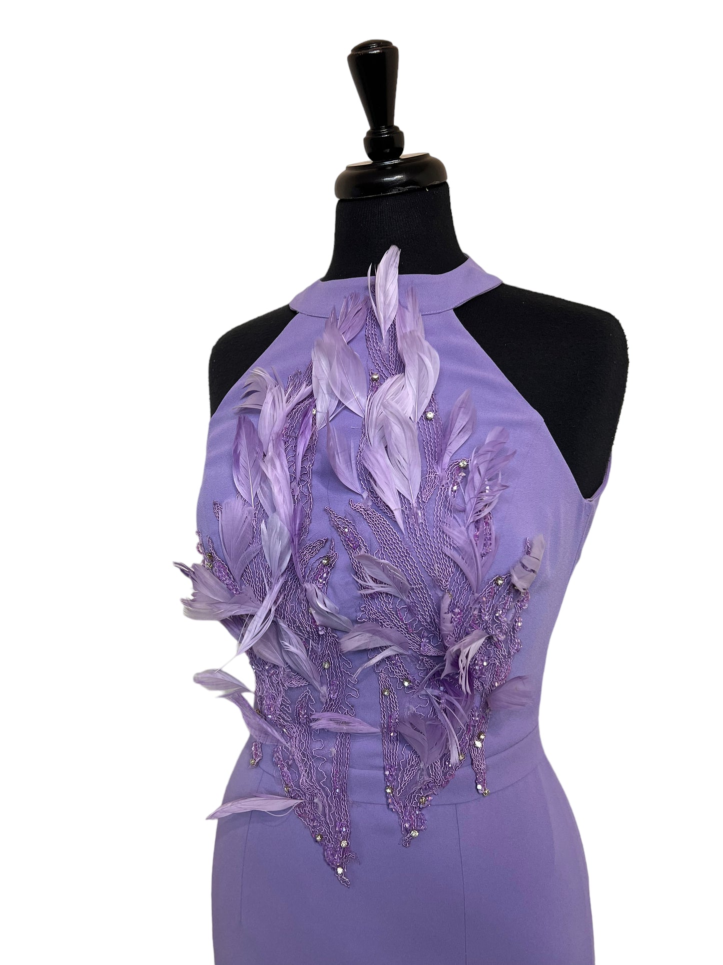 Robe crayon lilas