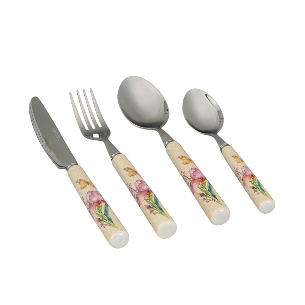 PRE ORDER 24 pcs Fiore cutlery set