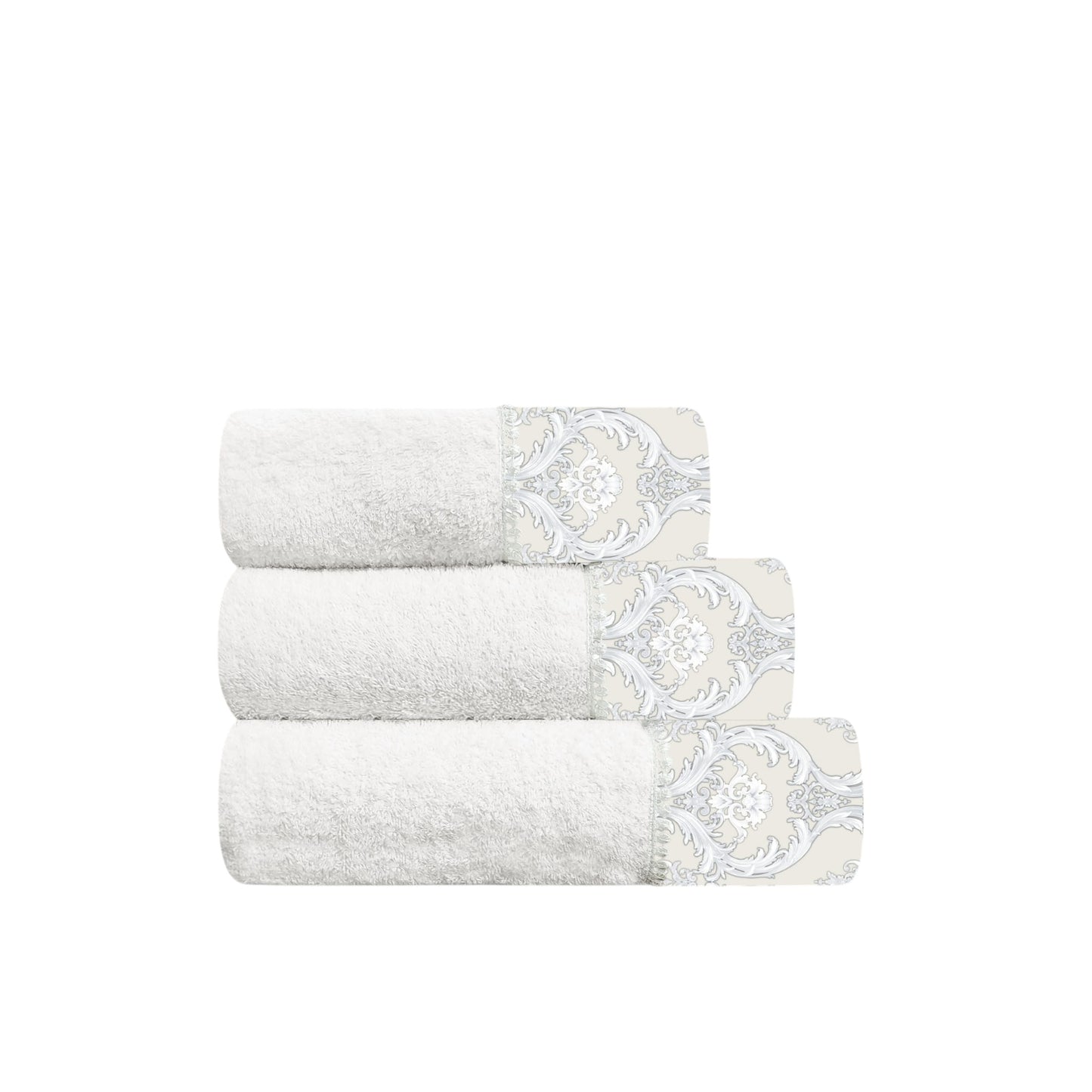 Elagance cream towel set