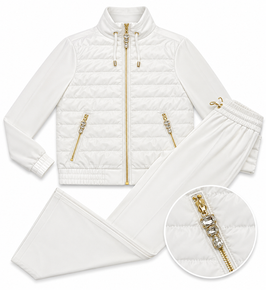 Luxury cream lounge set