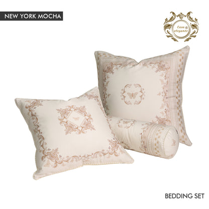 New York mocha bedding set from