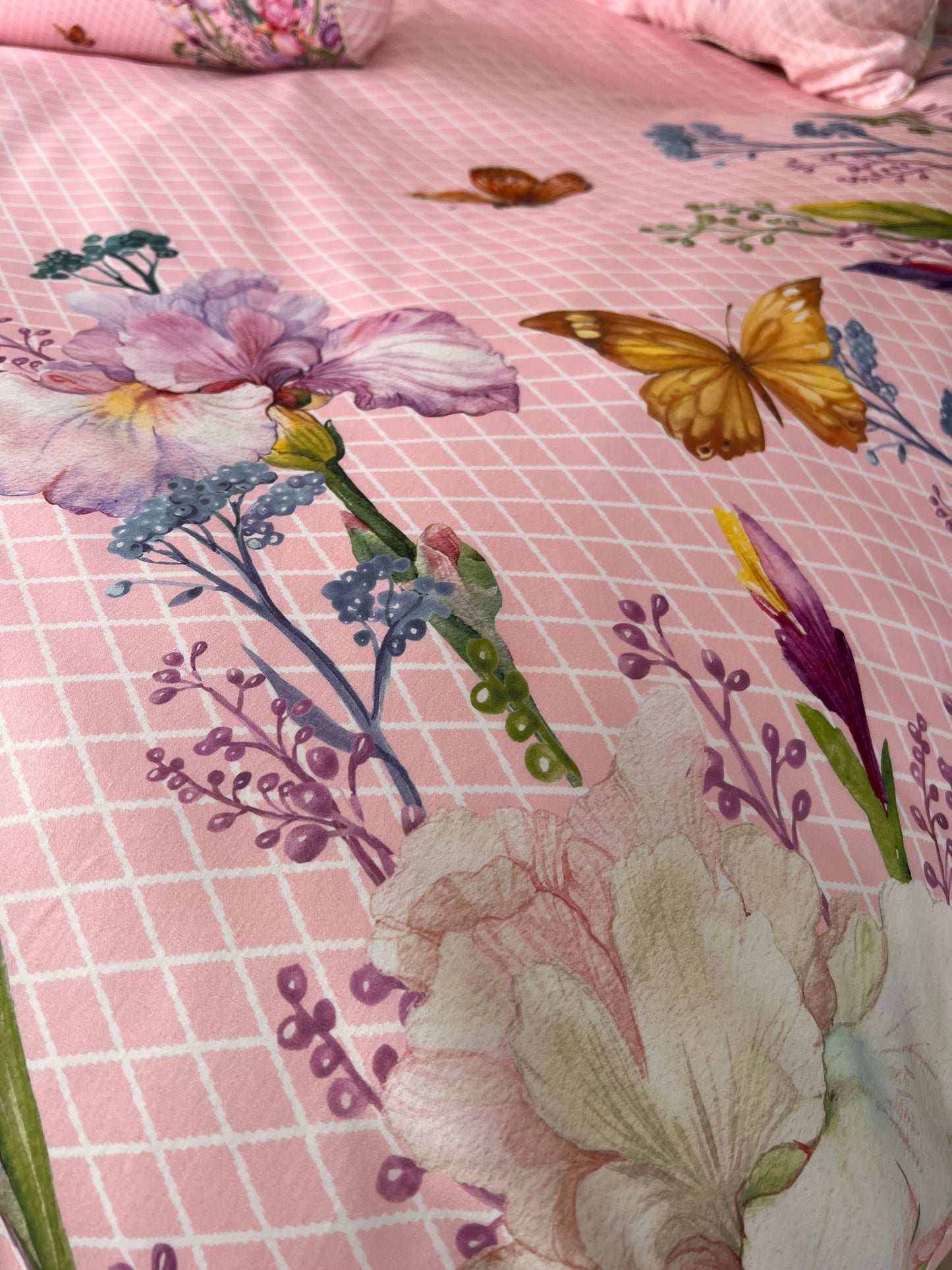 Fiore rosa beddengoedset van