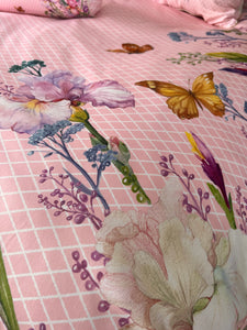 Fiore rosa bedding set from