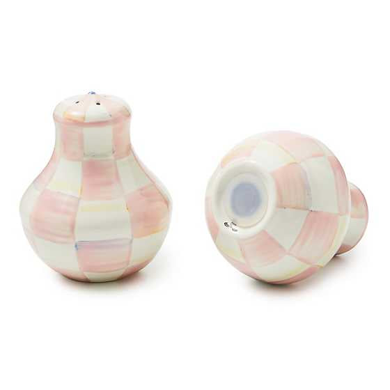 Rosy Check Salt & Pepper Shakers