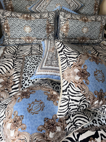 Casa blue bedding set from