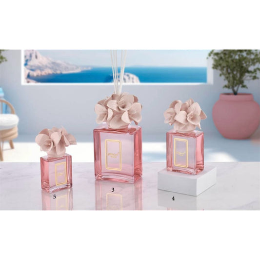 Capodimonte pink orchid diffuser