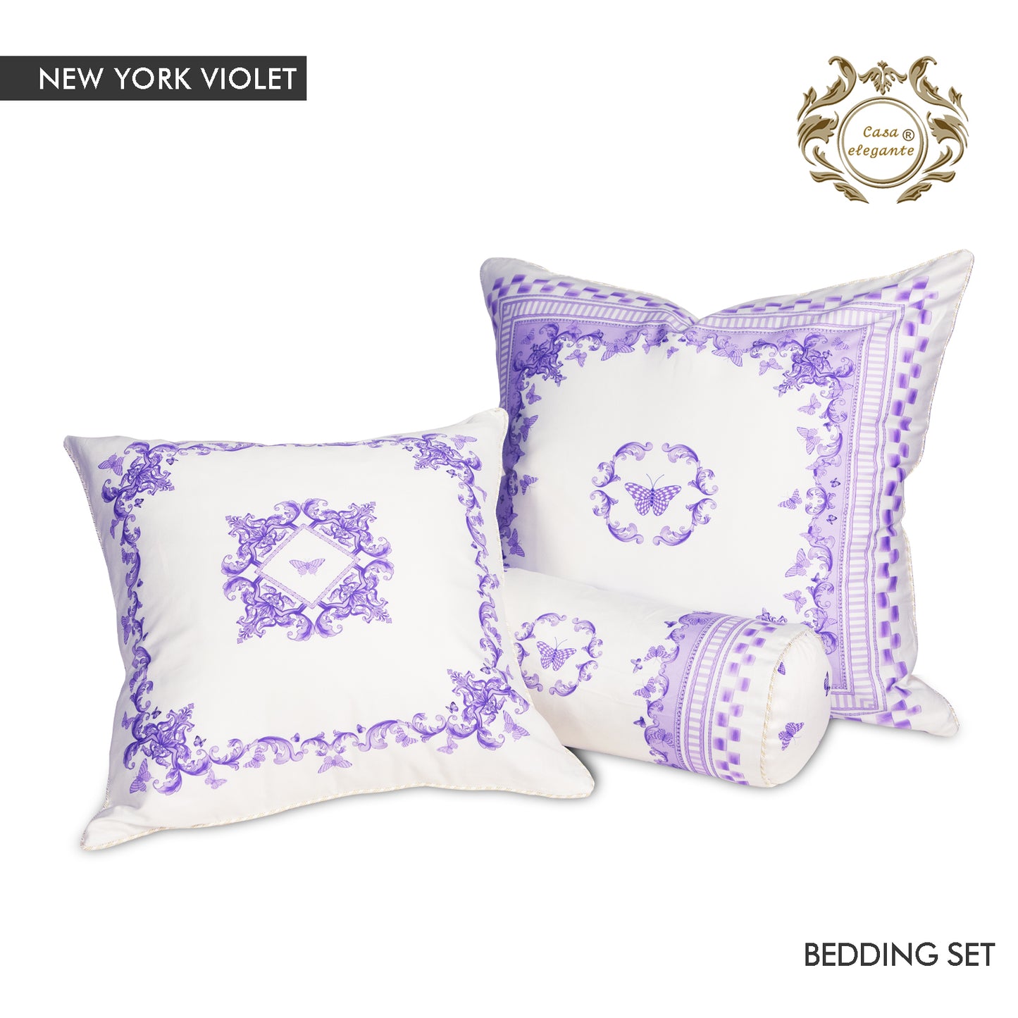 New York Violet bedding set from