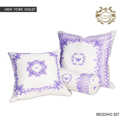 New York Violet bedding set from