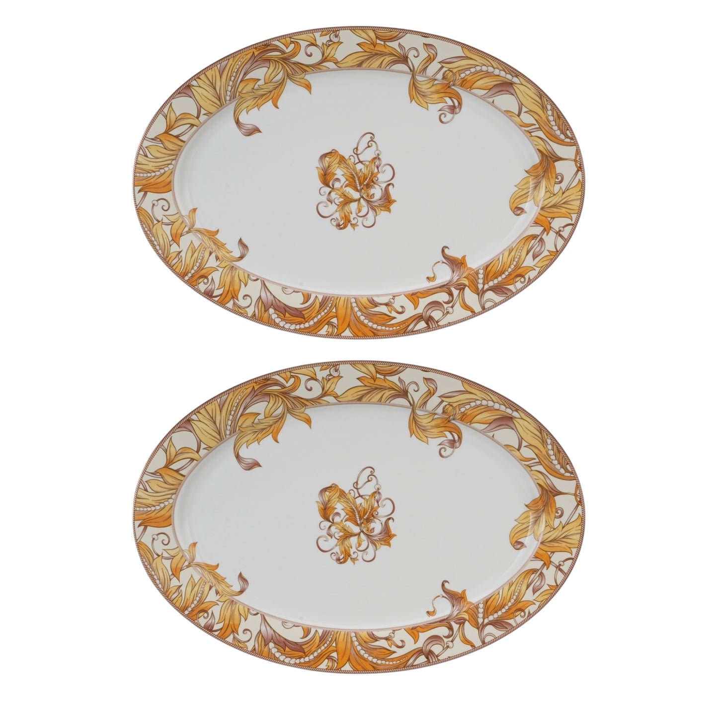 Raffles candy Pair of 16”ovel platter