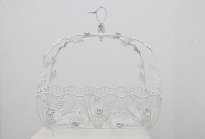 (WHITE)ROSE DISH RACK