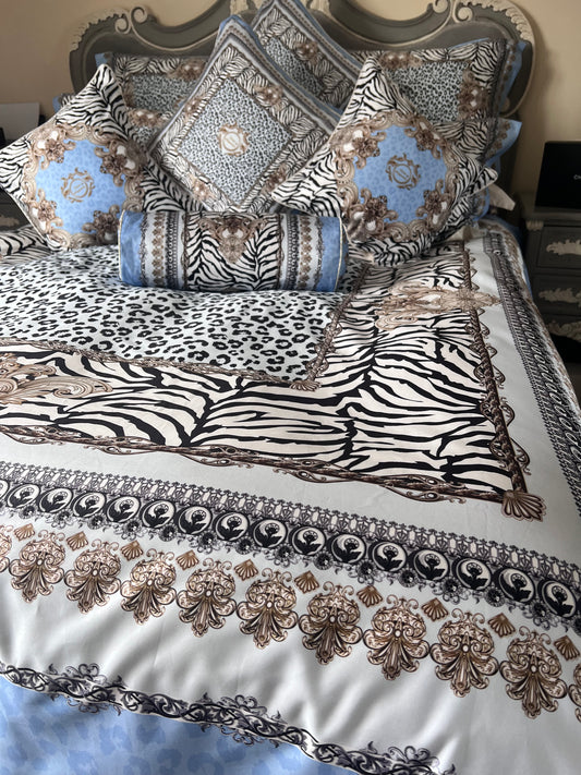 Casa blue bedding set from