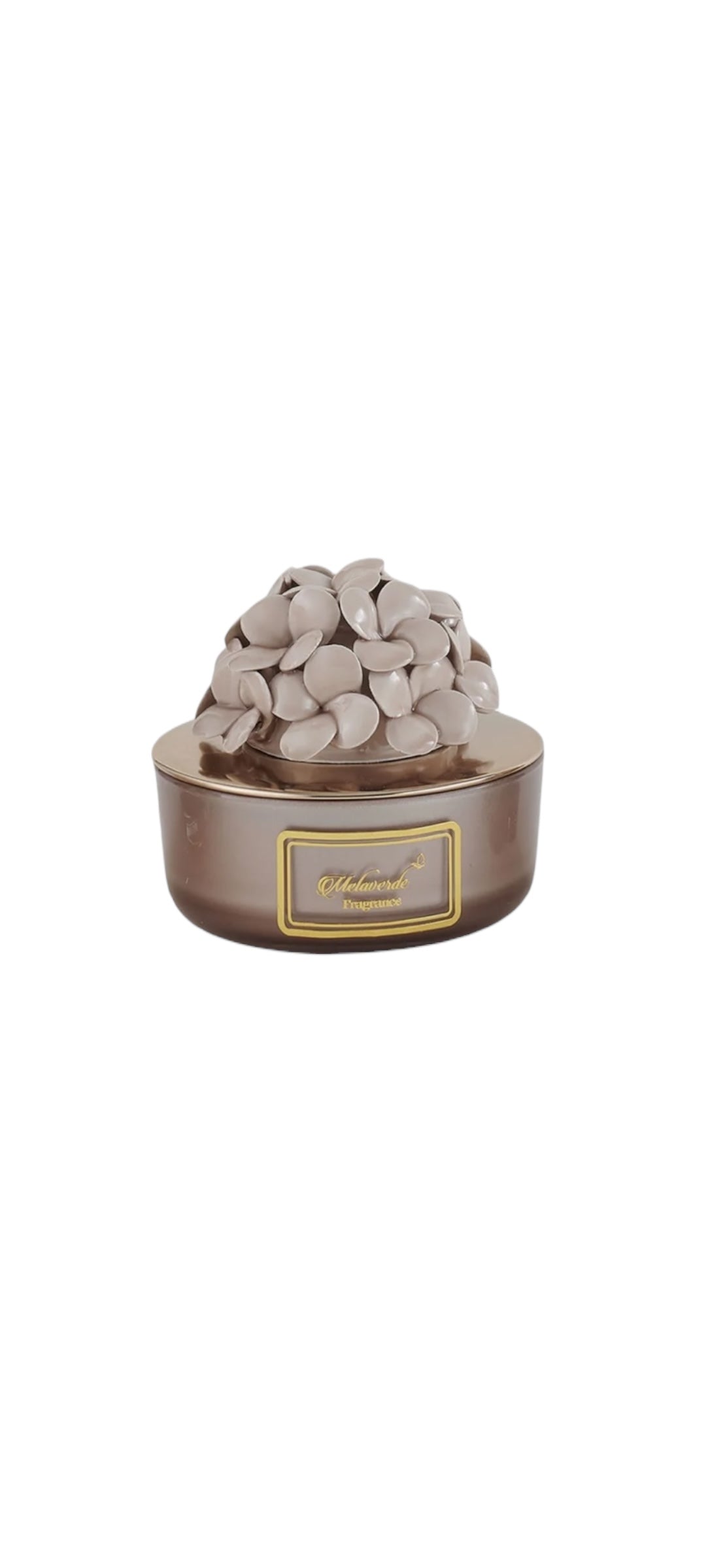 Mocha  hydrangea candle