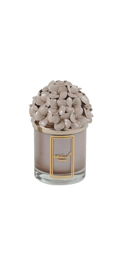 Mocha  hydrangea candle