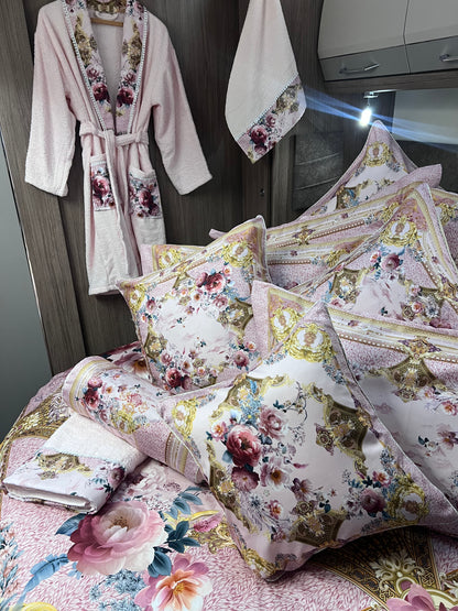 Juego de cama peonía de