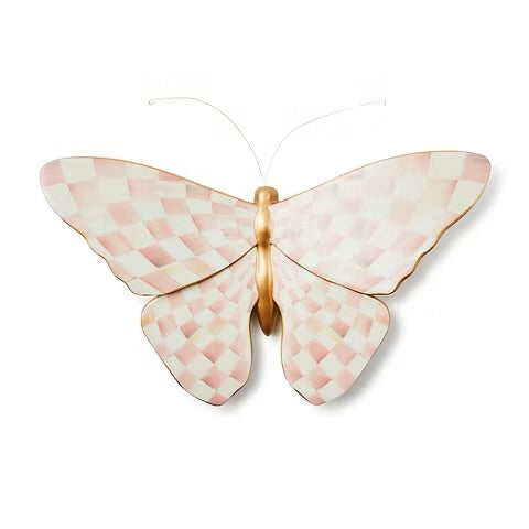 ROSY CHECK WALL BUTTERFLY