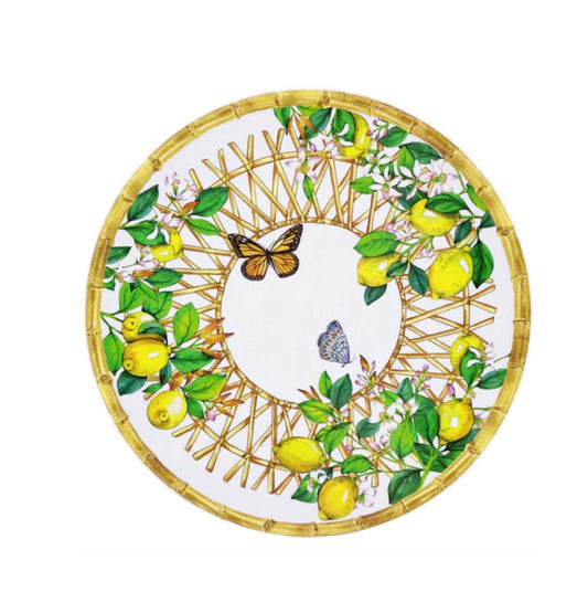 Capri melamine serving plate each