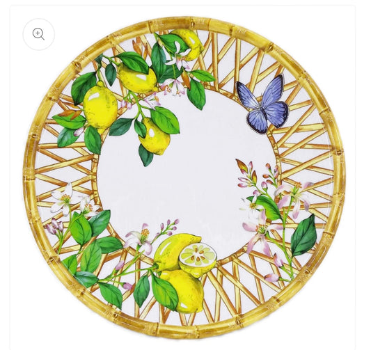 Capri melamine dinner plate  each