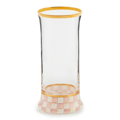 Rosy Check Highball-Glas vorbestellen – 2er-Set