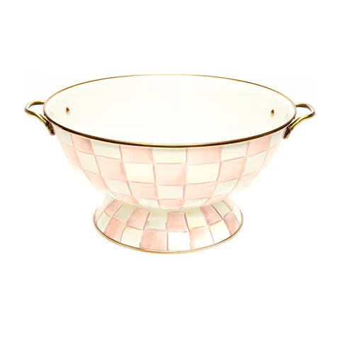 Rosy Check Enamel Everything Bowl