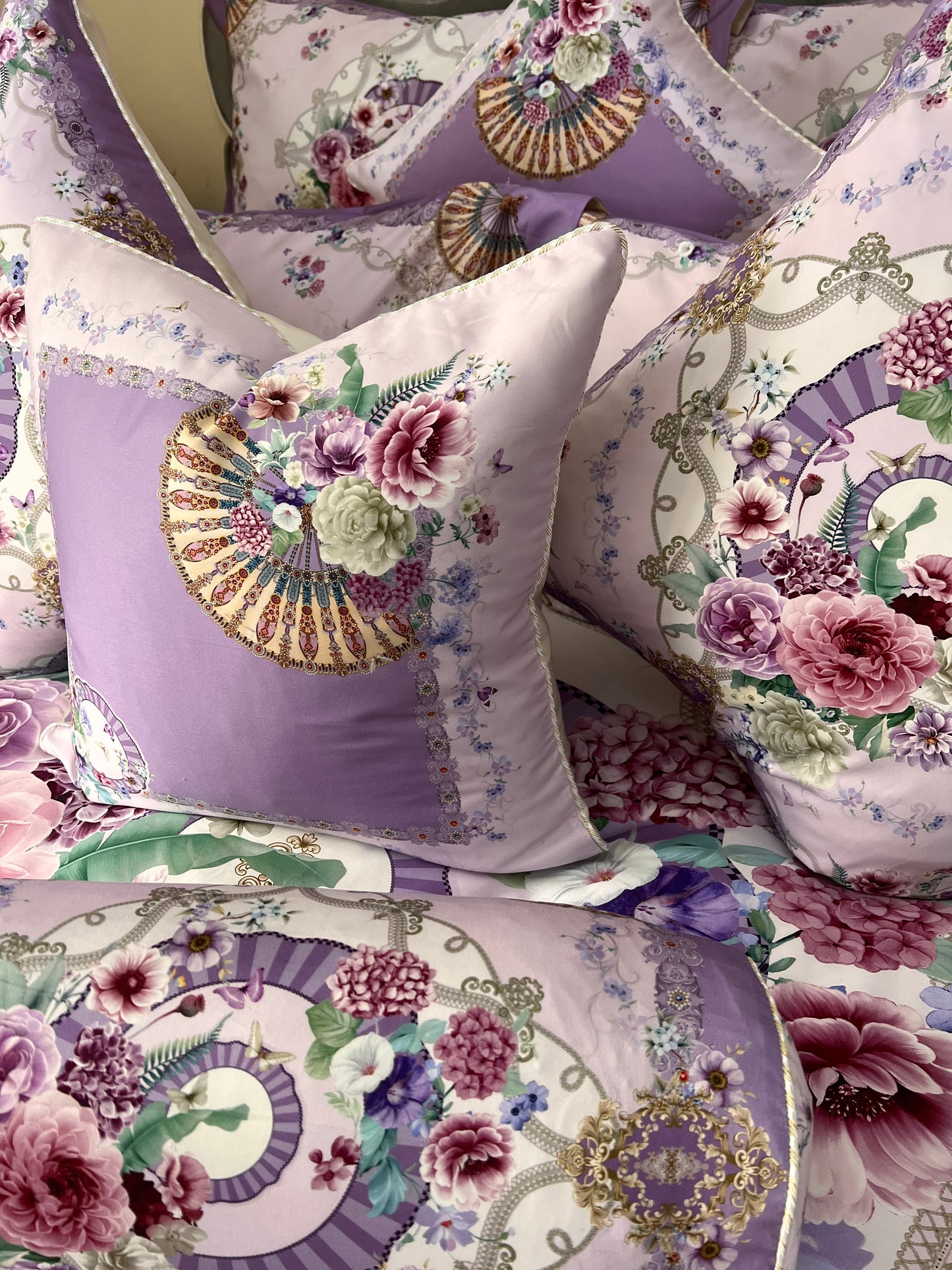 Lilac springtime  bedding set