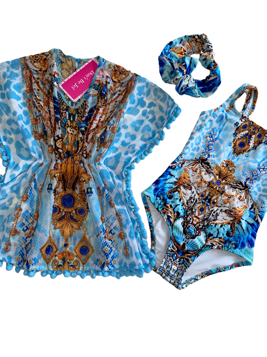 Set costume de baie Azure copii