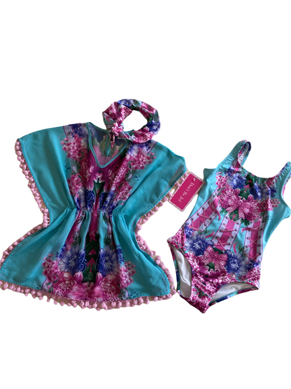 St kitts kids swimsuit set