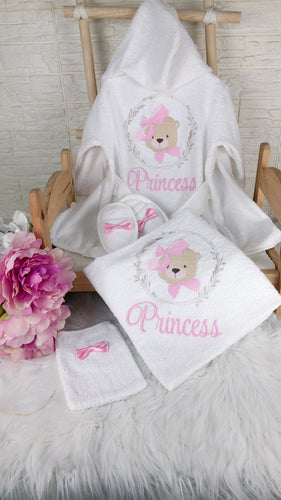 PRINCESS BEAR BABY SET